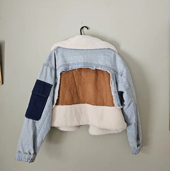 BIDA Denim Patchwork Jacket - Picture 13 of 16
